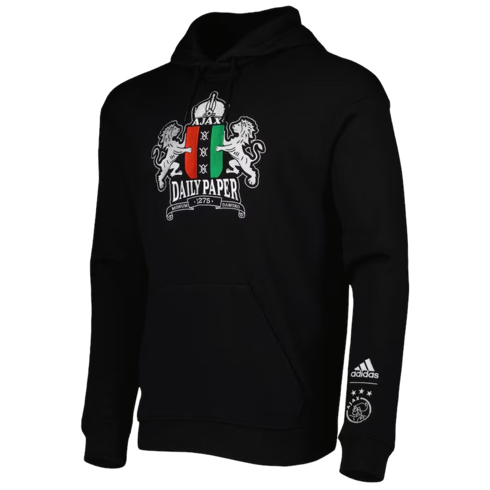 Adidas Black Ajax Graphic Hoodie